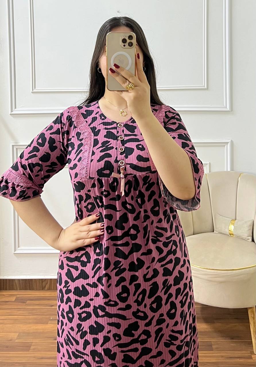 Pyjama Longue Piki Multicolor Elegant Model En Piki Premium Qualité De Tissu