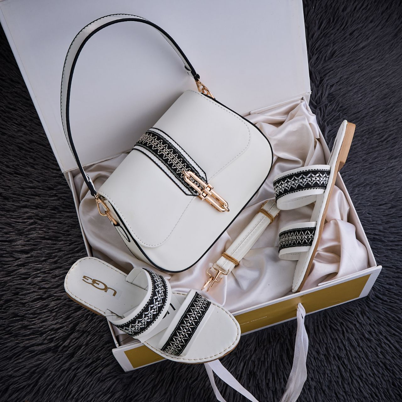 Sac Banda Sandale UGG Banda Elegante Chic Confortable