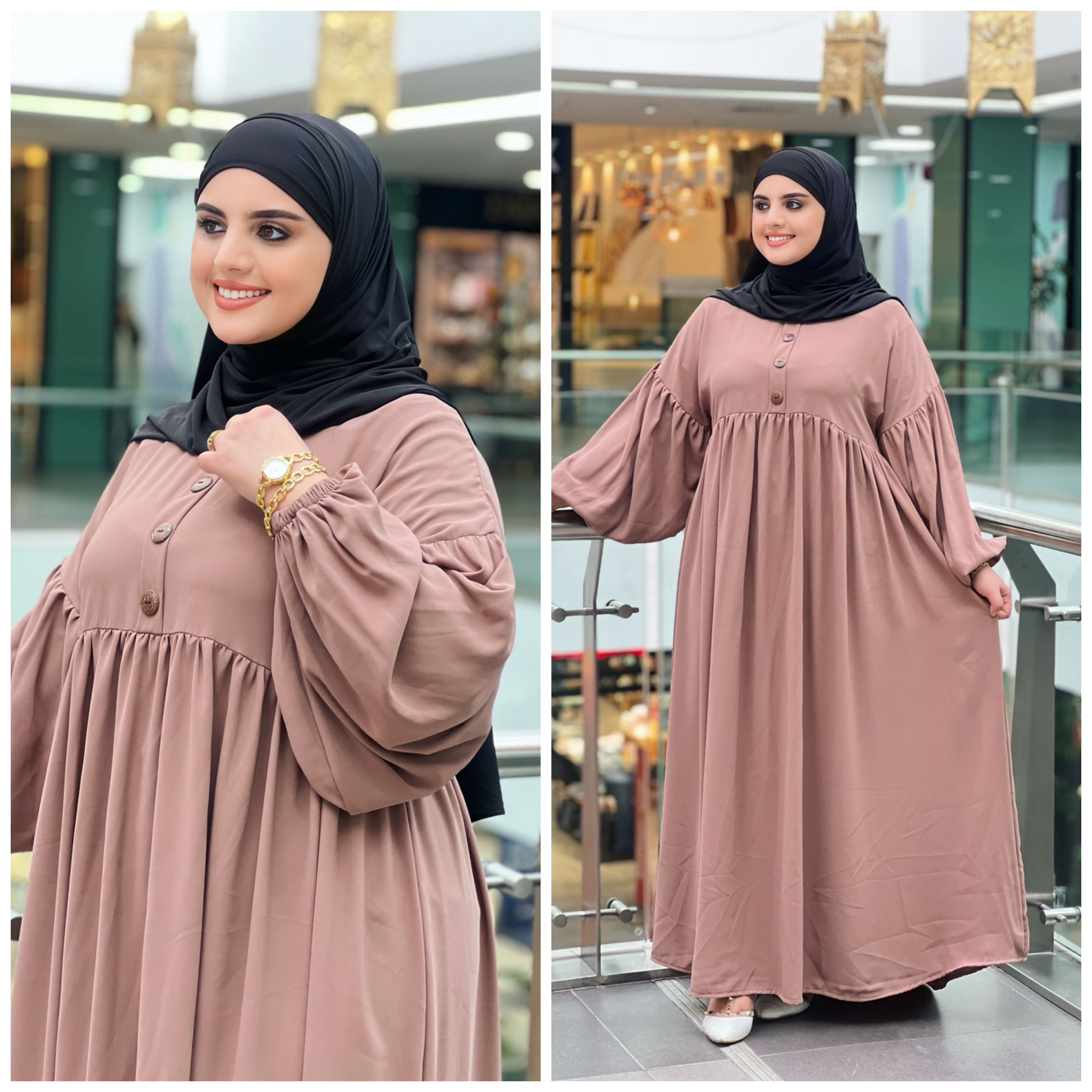 Abaya trés chic pour les grandes occasions, alliant luxe, élégance et raffinement.