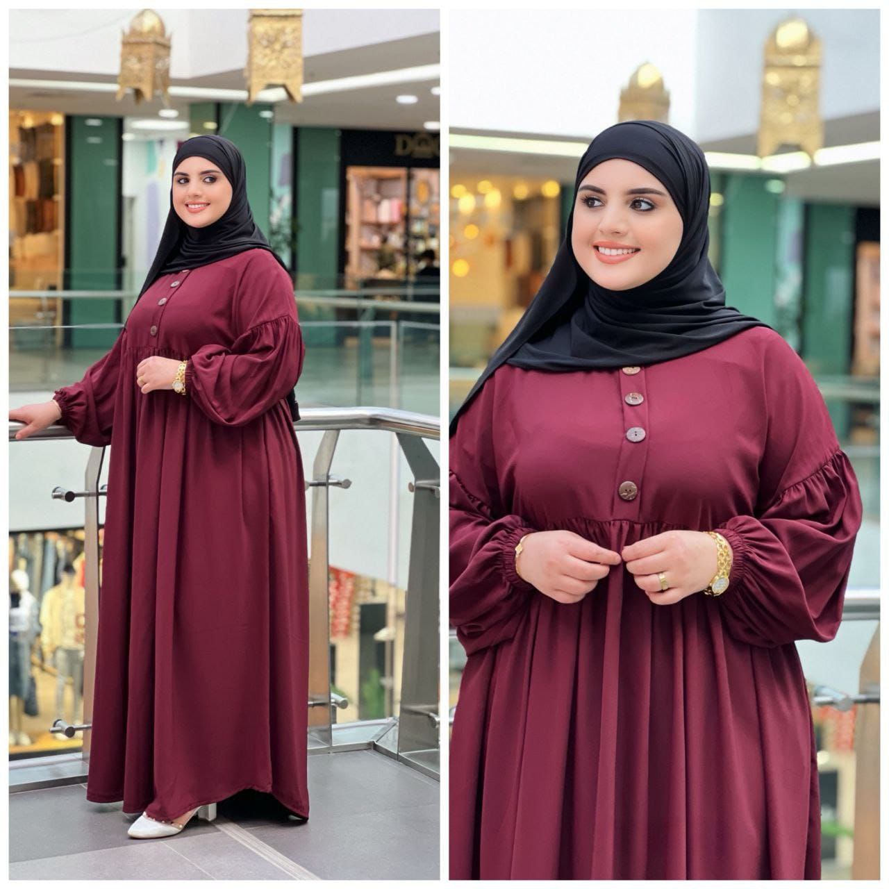 Abaya trés chic pour les grandes occasions, alliant luxe, élégance et raffinement.
