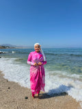 Burkini 4 pièces élégant &amp; pratique pour vos moments à la plage